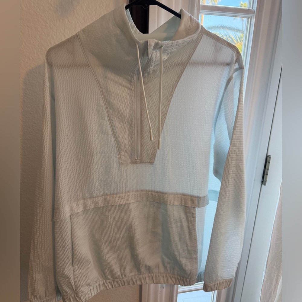 Lululemon Athletica Light Blue Textured Hoodie